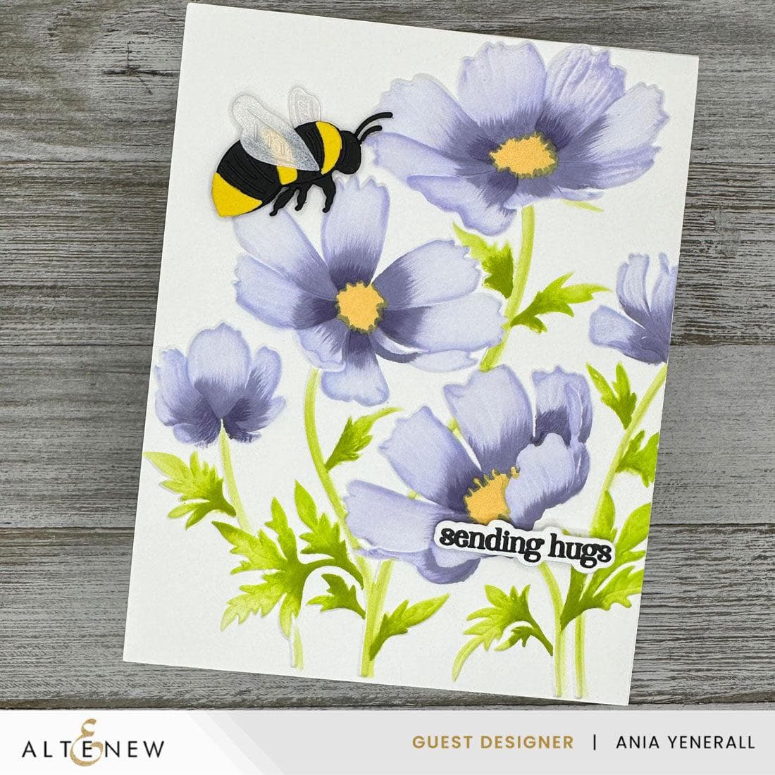 altenew-bubbly-bumble-bee-layering-stanzen-biene-4tlg image 4