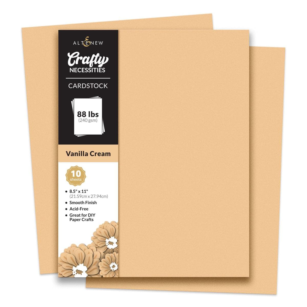 altenew-vanilla-cream-cardstock-10-blatt-creme-240g image 5