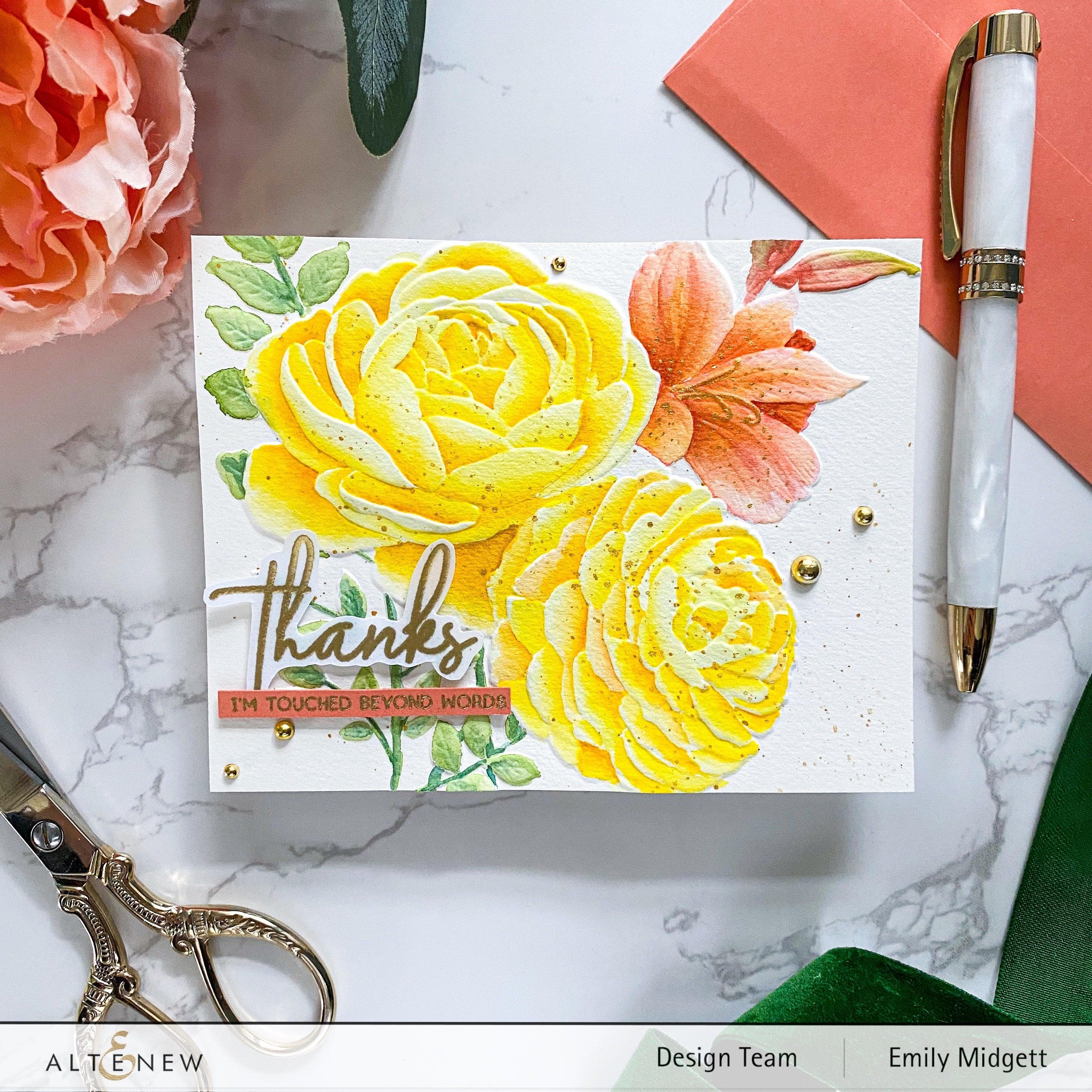 altenew-playful-blooms-stempel-stanzen-set-blumen image 2