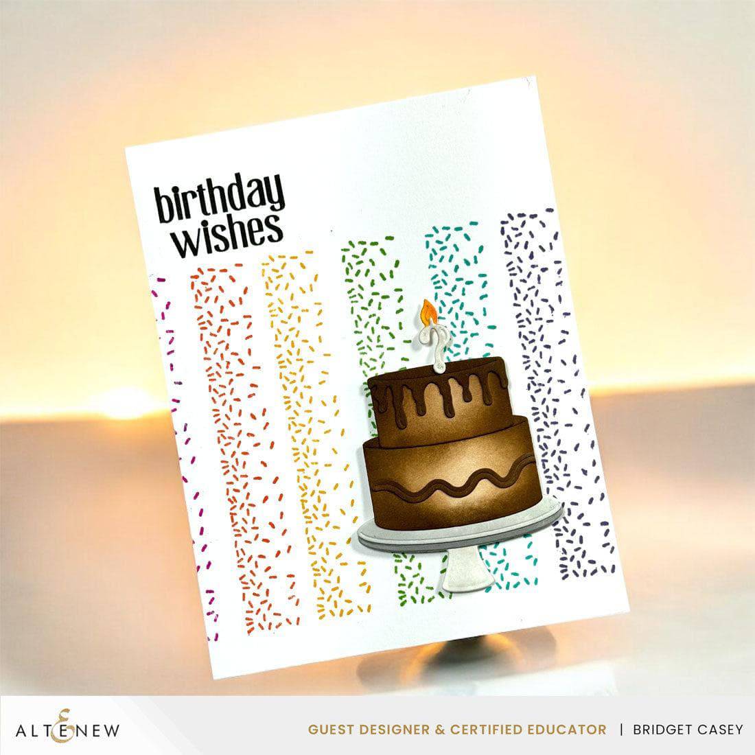 altenew-mini-delight-birthday-wishes-stempel-stanzen-set-torte image 7
