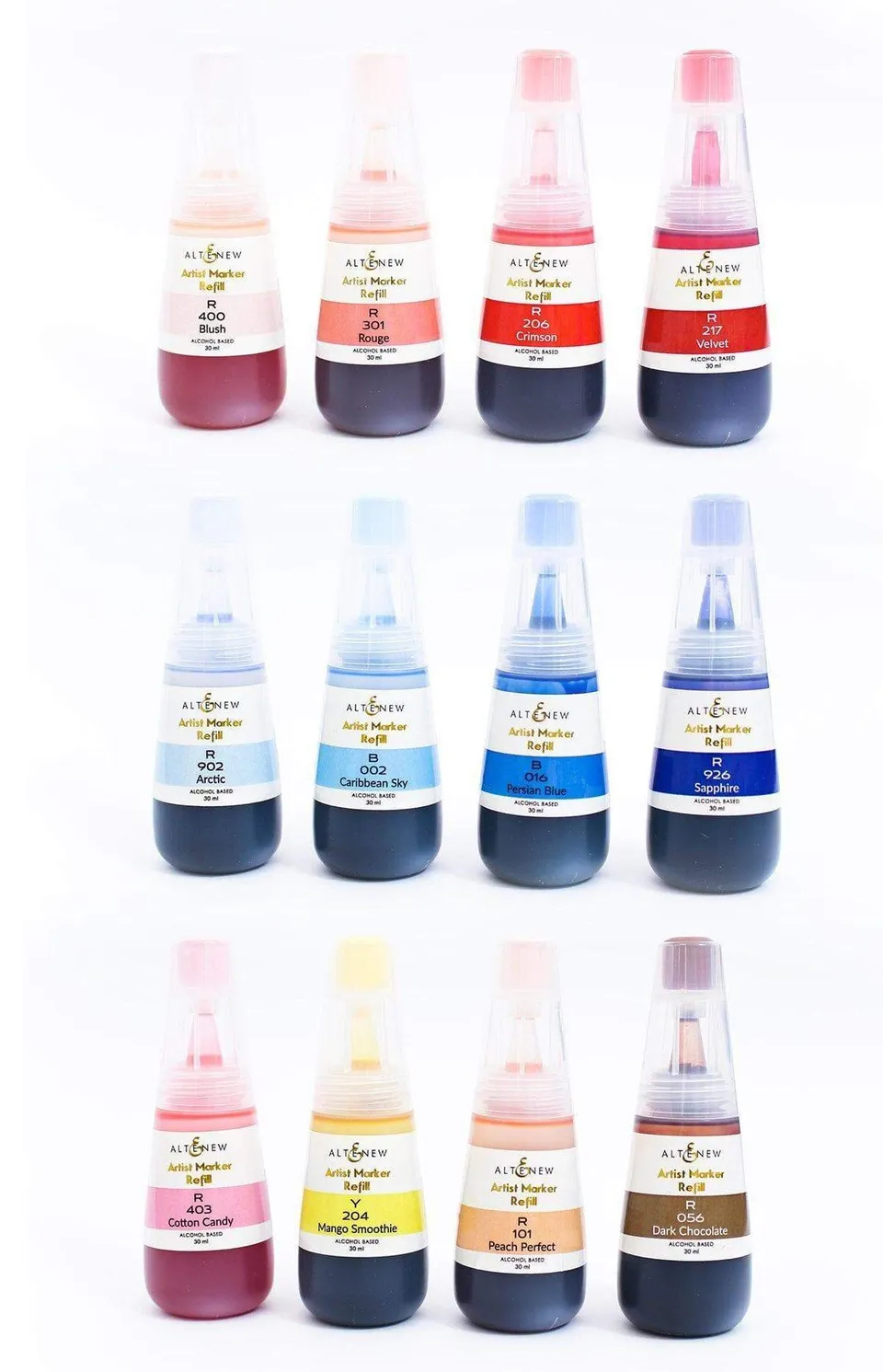 altenew-english-country-garden-alcohol-ink-set-c-12x30ml image 1
