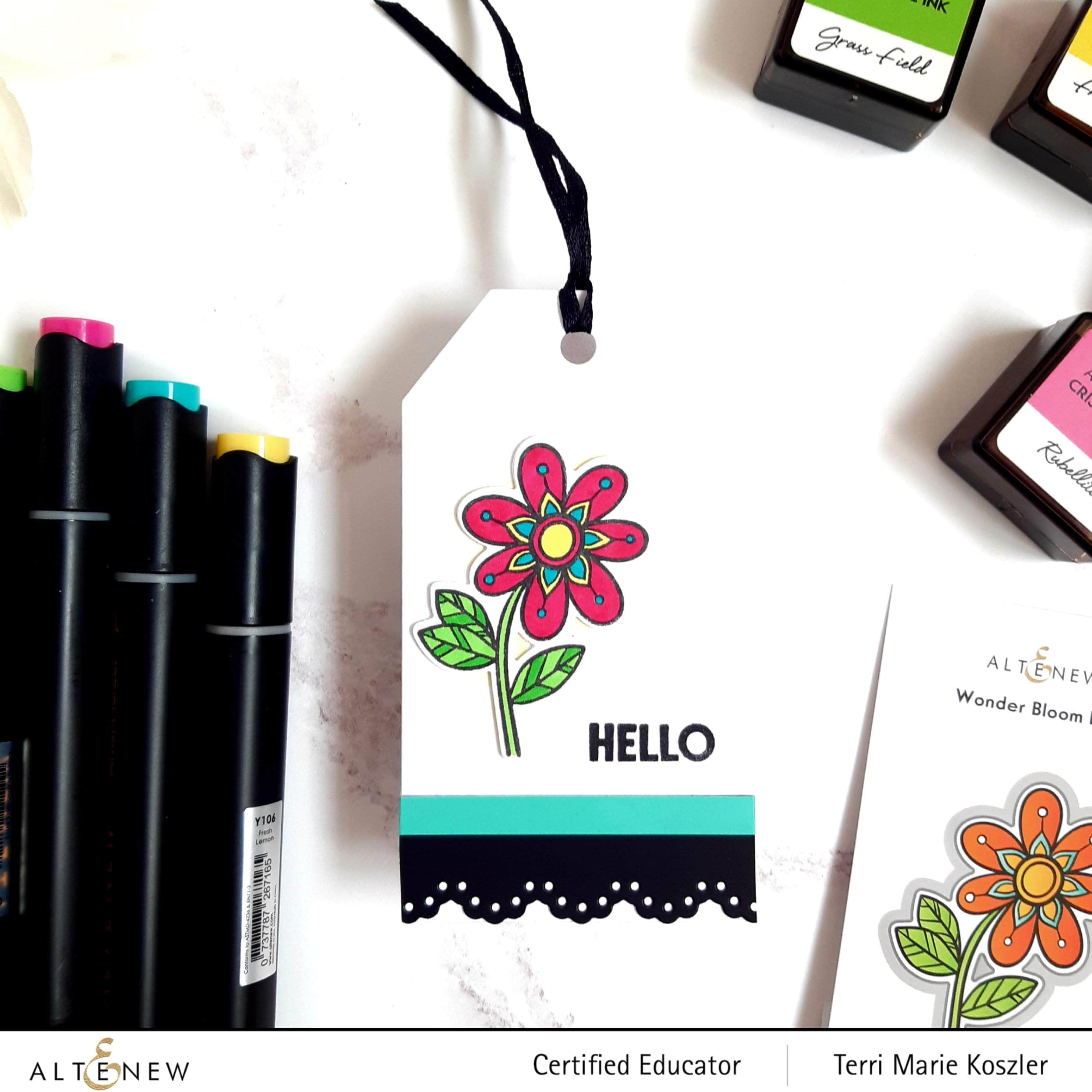altenew-wonder-bloom-ministempel-blume-hello-2x3 image 2