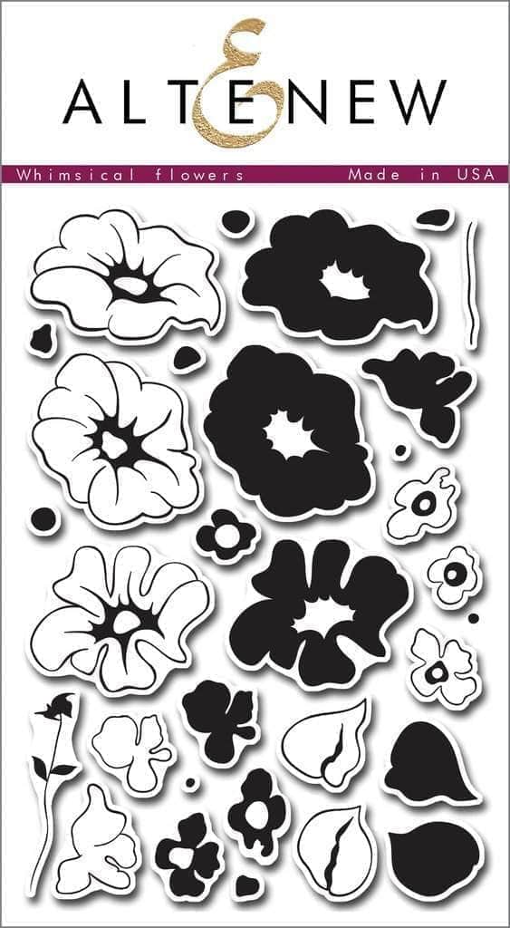 altenew-whimsical-flowers-stempelset-blumen-4x6-zoll image 1