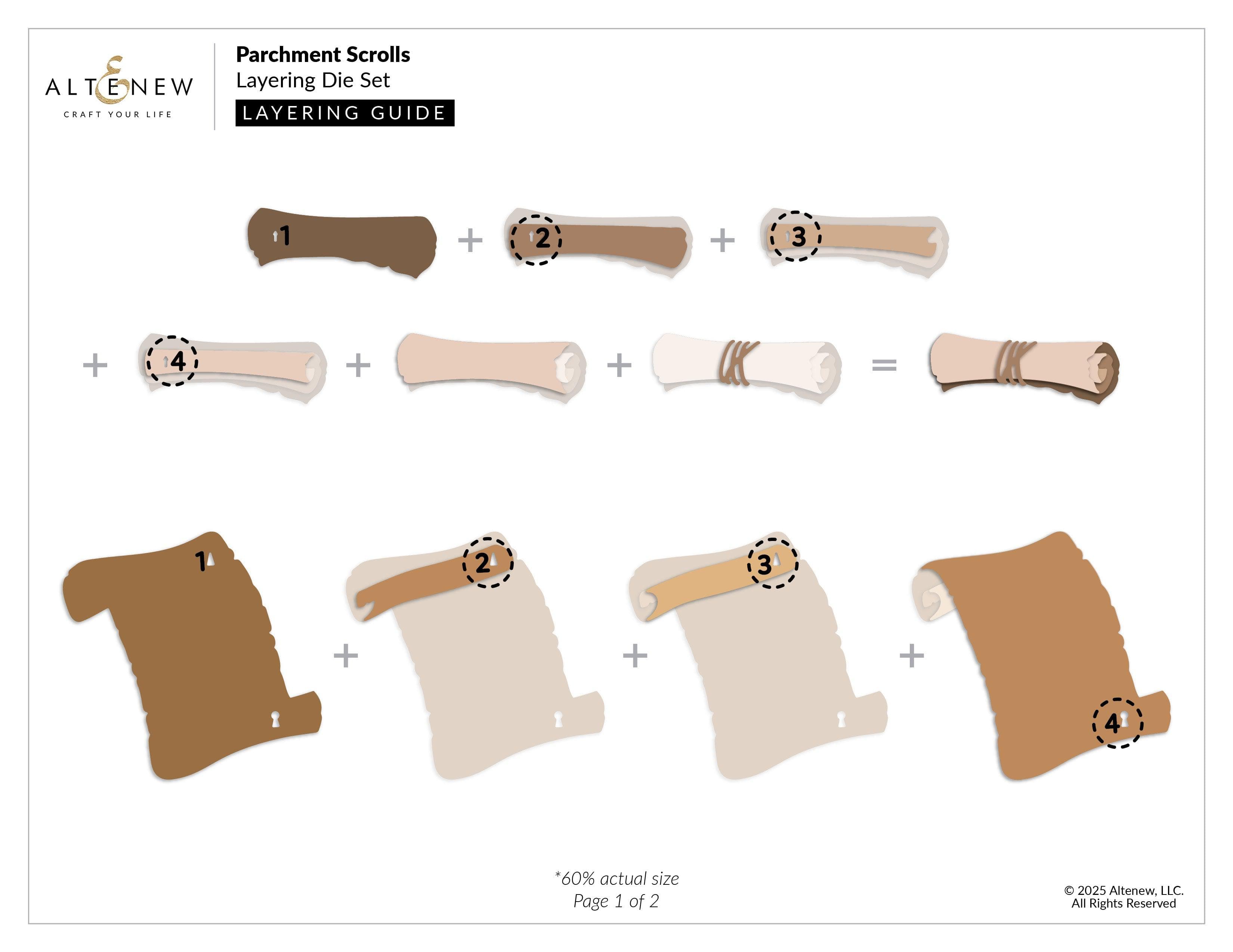 altenew-parchment-scrolls-layering-die-set-stanzen-vintage-15-tlg image 3