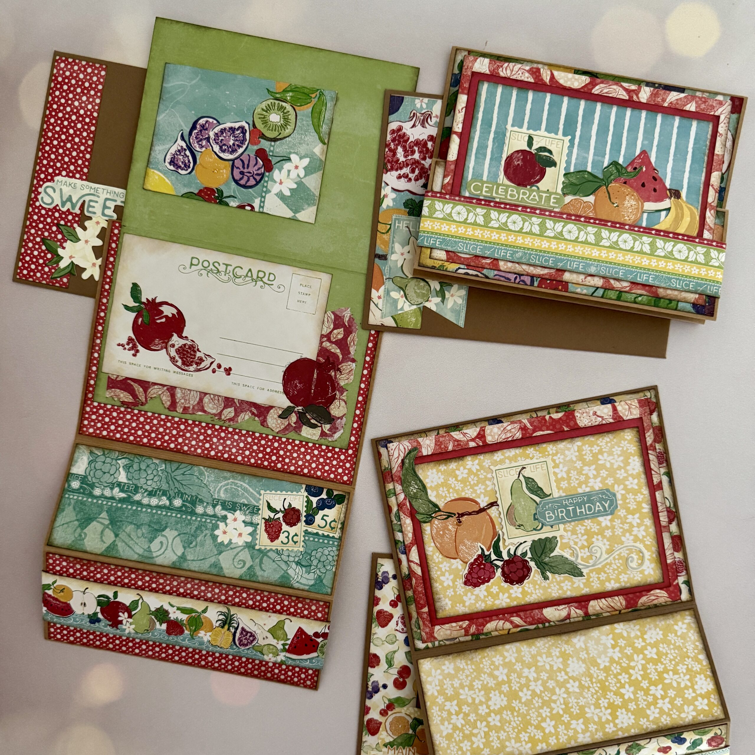 graphic-45-slice-of-life-card-kit-z-fold-easel-karten image 4