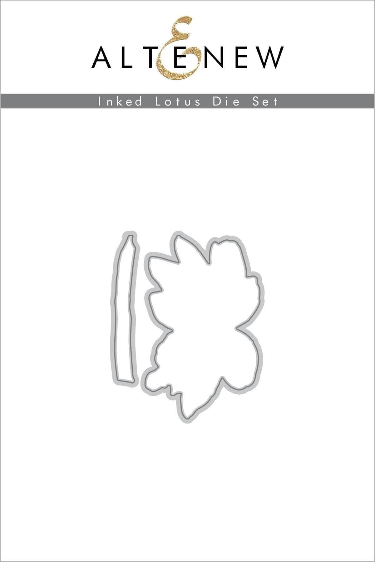 altenew-dies-inked-lotus-stanzschablonen-set-floral image 1
