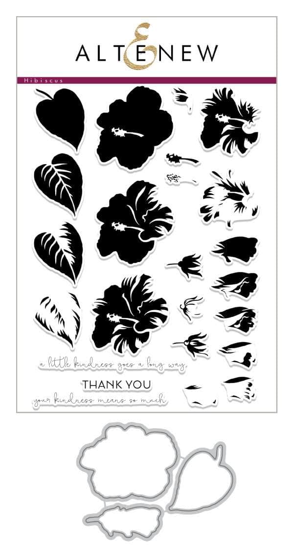 altenew-build-a-flower-hibiscus-stempel-stanzen-set-blumen image 1