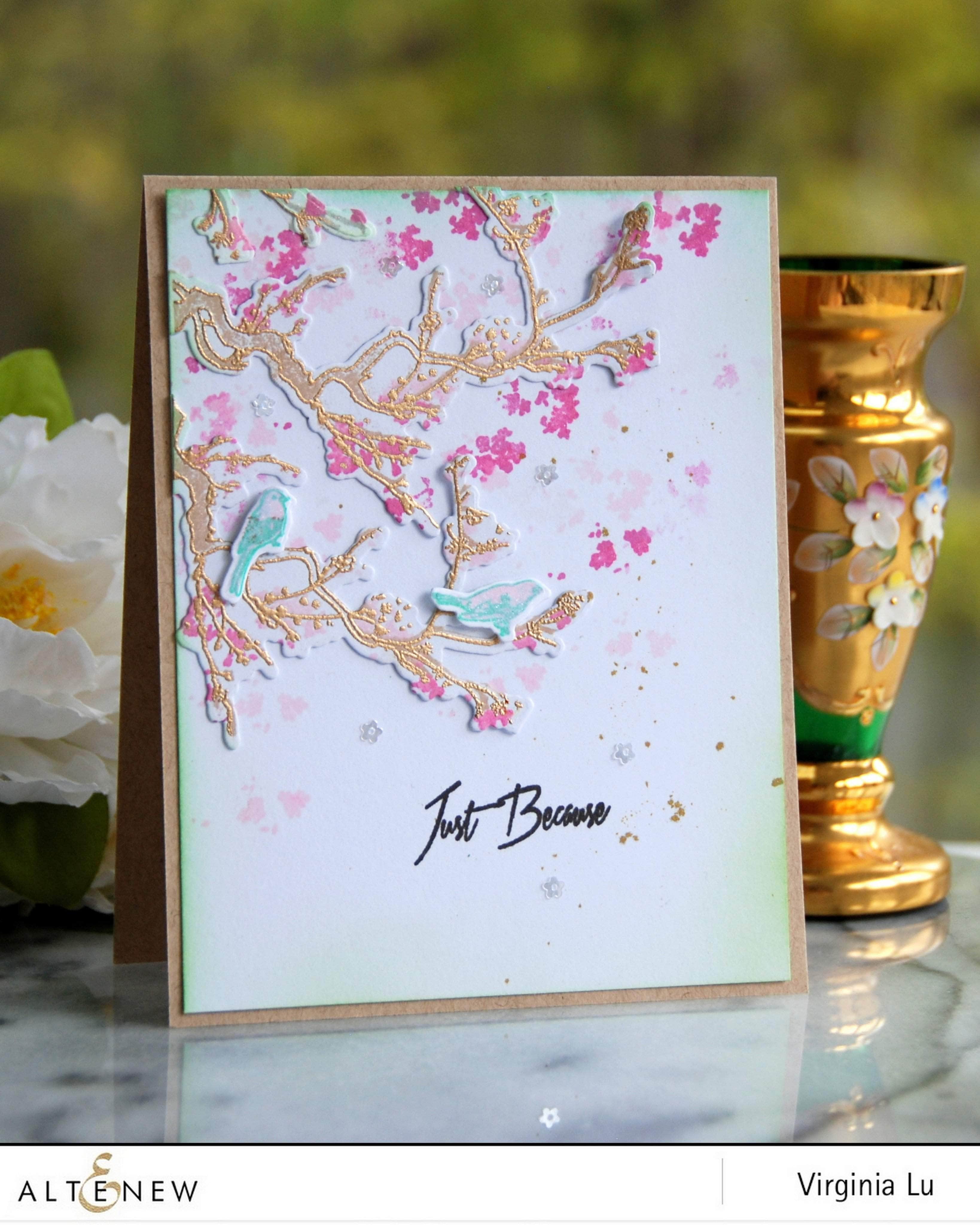altenew-under-the-cherry-blossom-tree-stempelset-6x8-floral image 4