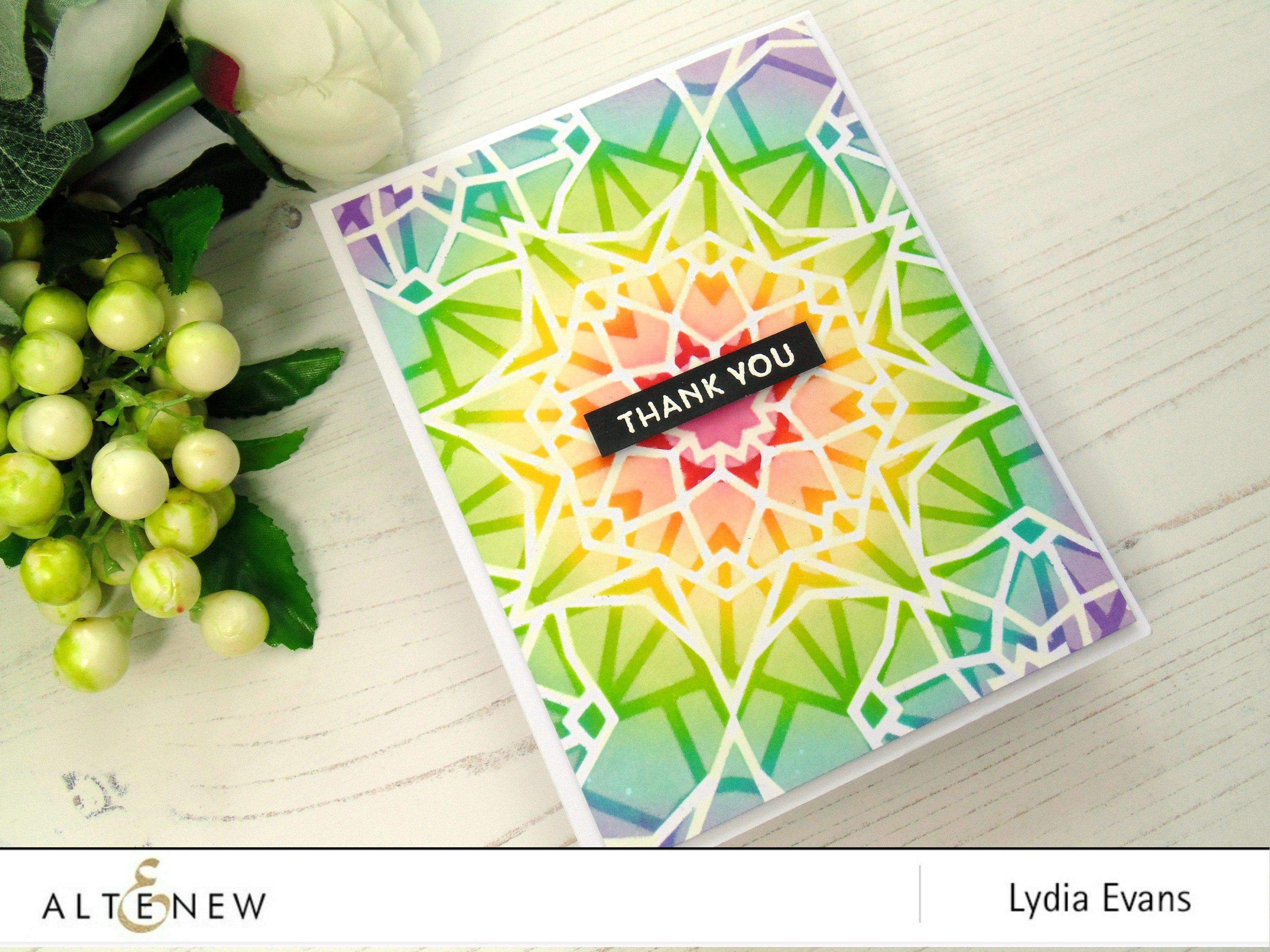 altenew-layered-kaleidoscope-b-stencil-6x6-geometrisch image 5