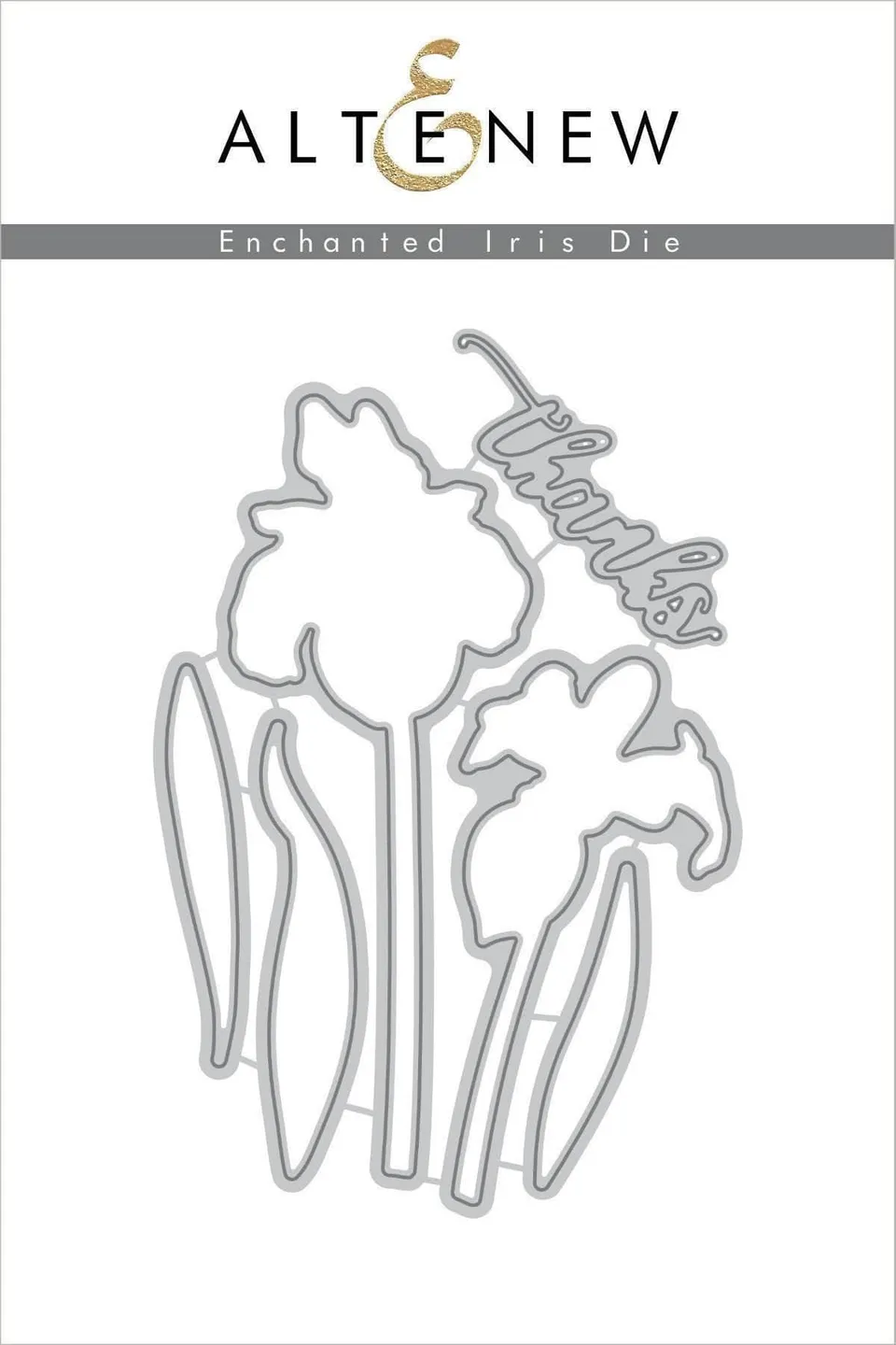 altenew-enchanted-iris-stanzschablonen-6tlg-floral image 1