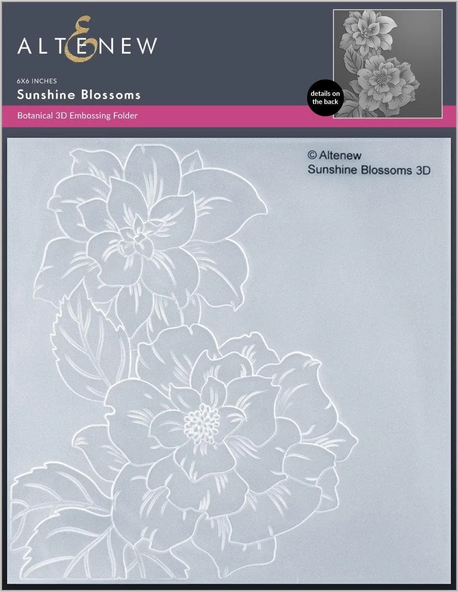altenew-sunshine-blossoms-3d-pr-gefolder-botanical image 1
