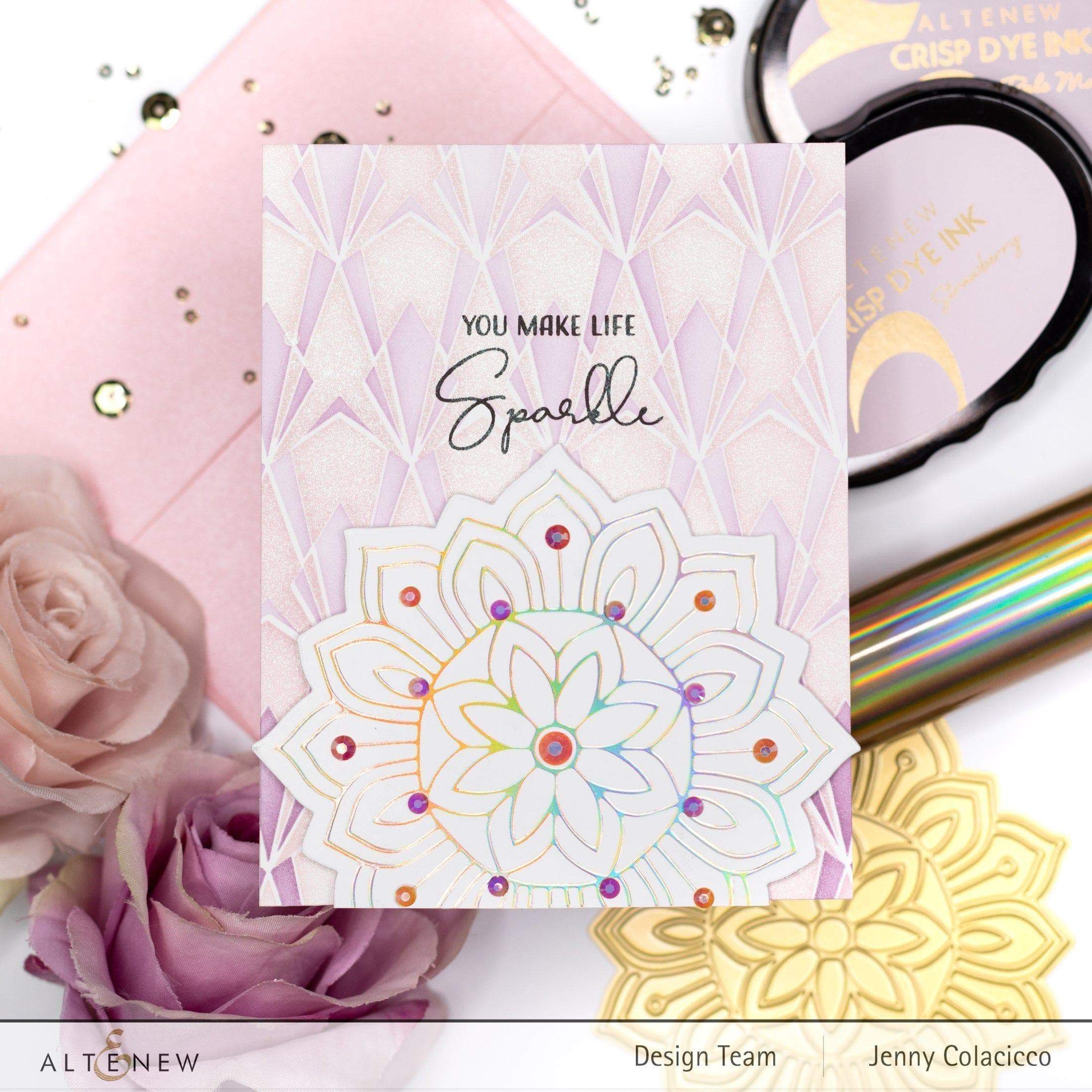 altenew-sunburst-doily-hot-foil-plate-stanze-set image 4