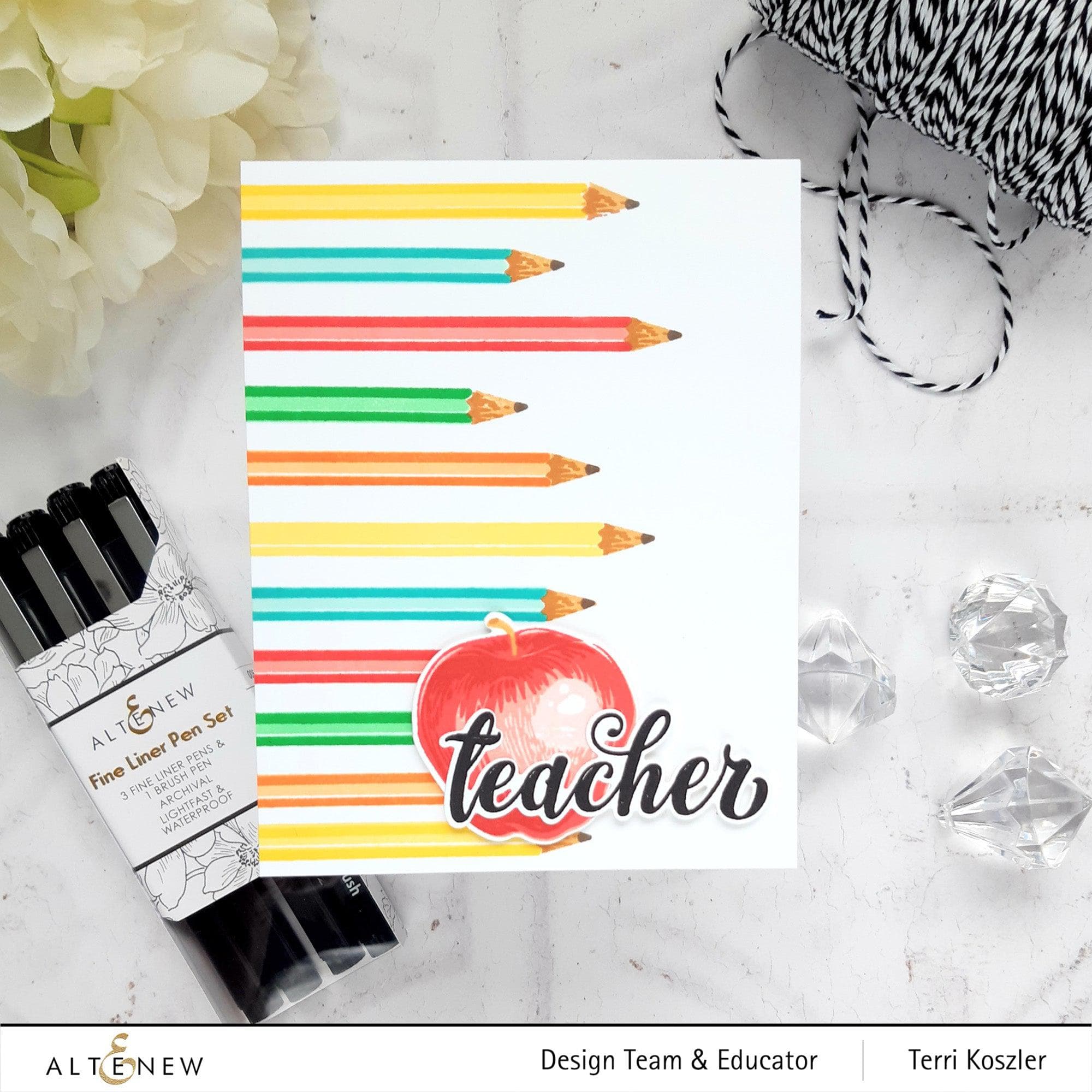 altenew-educators-rule-stempel-lehrer-clear-stamps-6x8 image 4