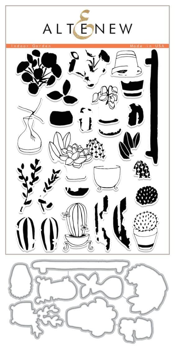 altenew-indoor-garden-stempelset-6x8-sukkulenten-topfpflanzen image 1