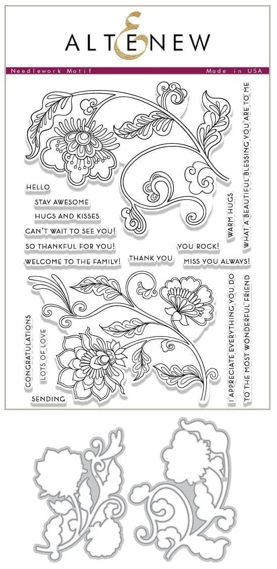 altenew-needlework-motif-stempel-stanzen-bundle-stickmuster image 1