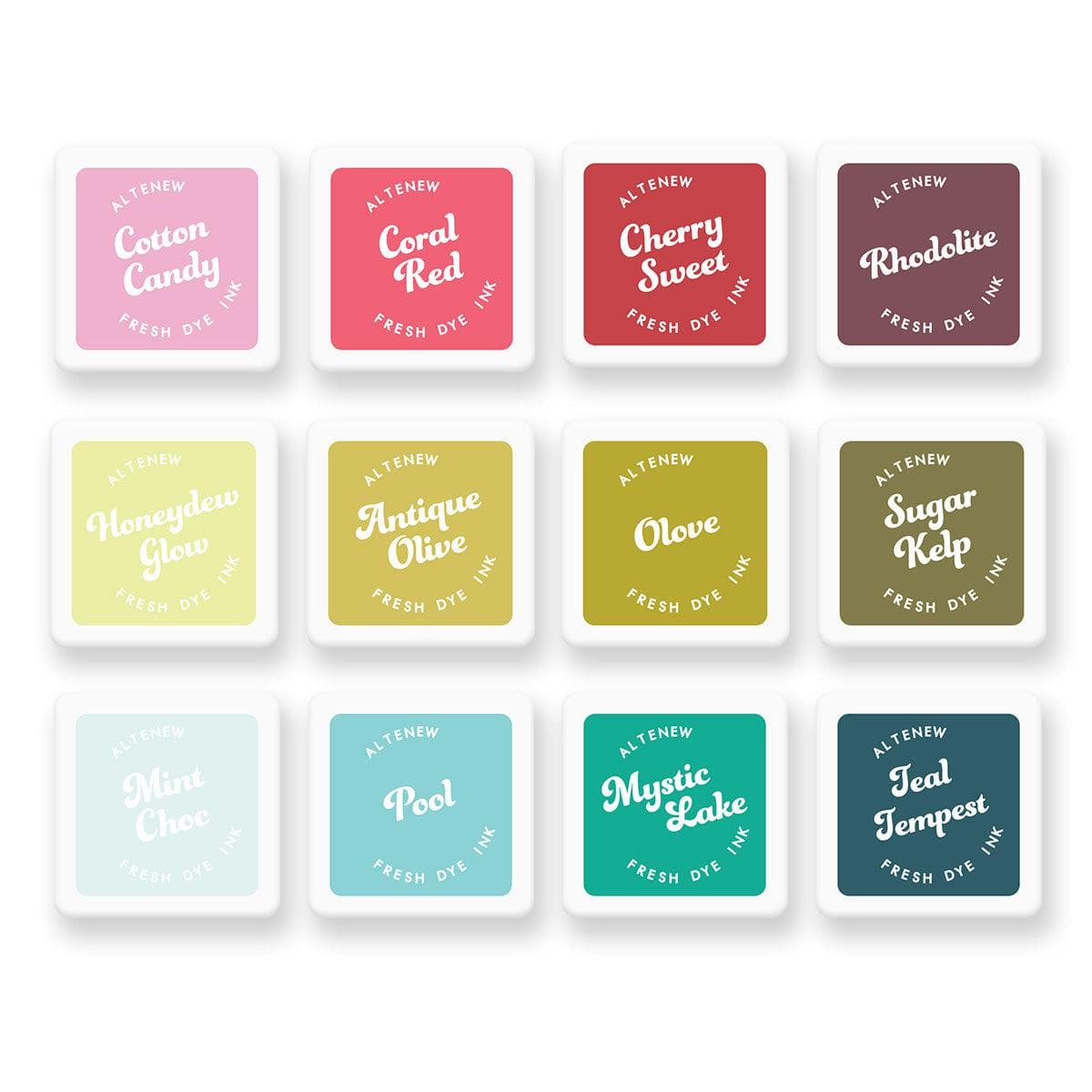 altenew-tropical-tones-fresh-dye-ink-mini-cubes-12er image 1