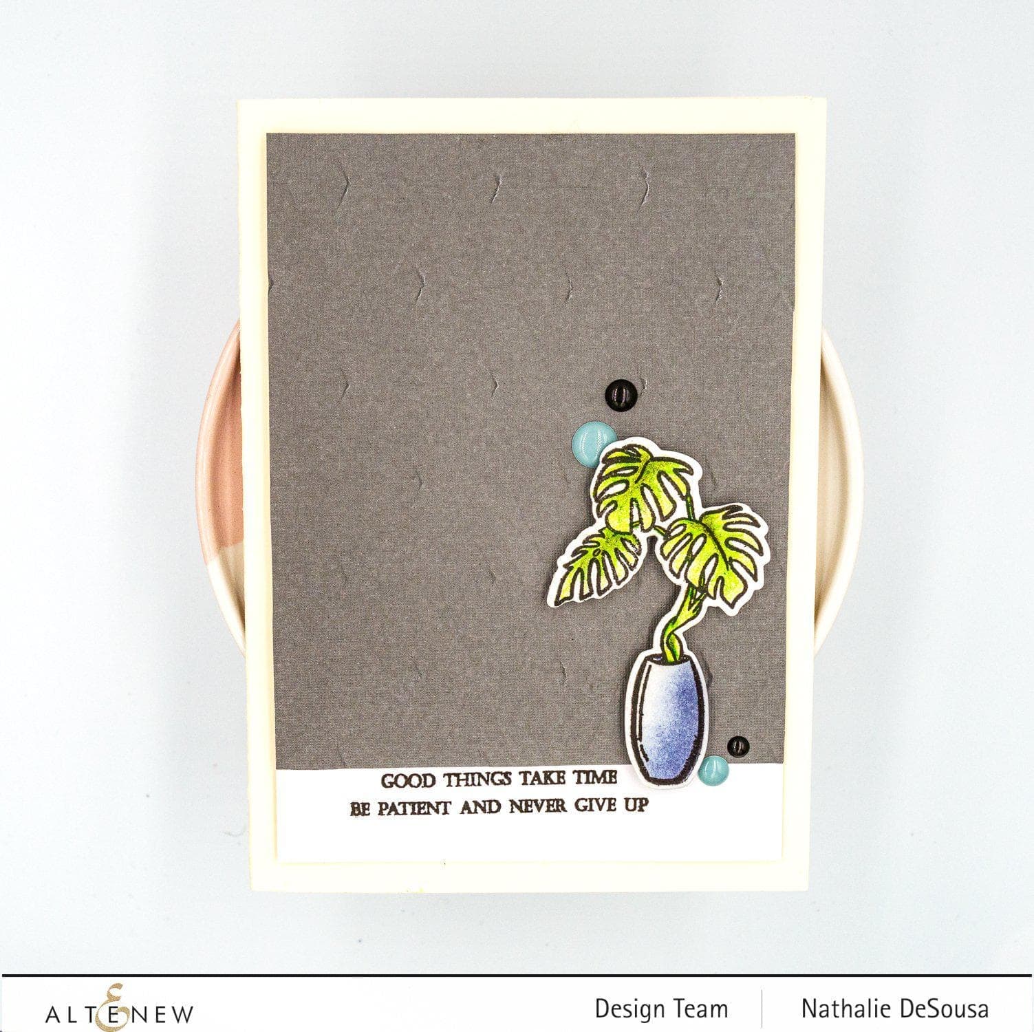 altenew-monstera-in-vase-stempel-2x3-mini-set image 6