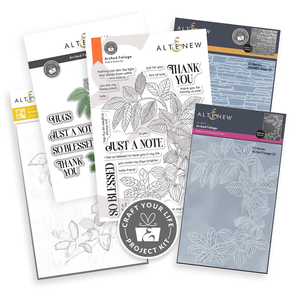 altenew-arched-foliage-project-kit-pr-gefolder-bundle image 1