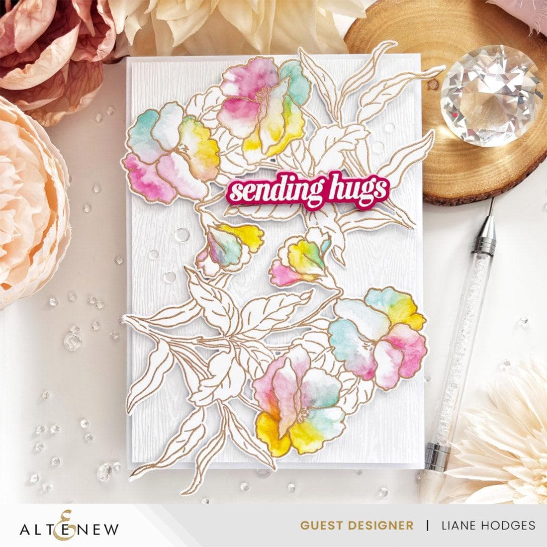 altenew-build-a-garden-fanciful-pansies-stempelset-blume image 7