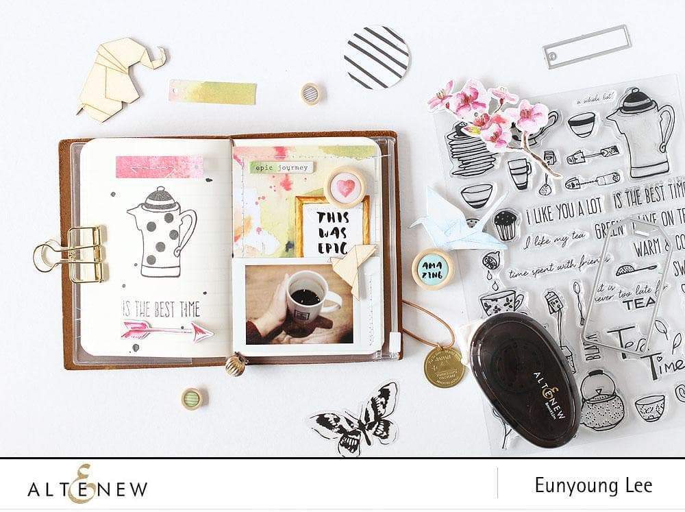 altenew-tea-time-stempel-stanzen-bundle-teekannen-6x8 image 6