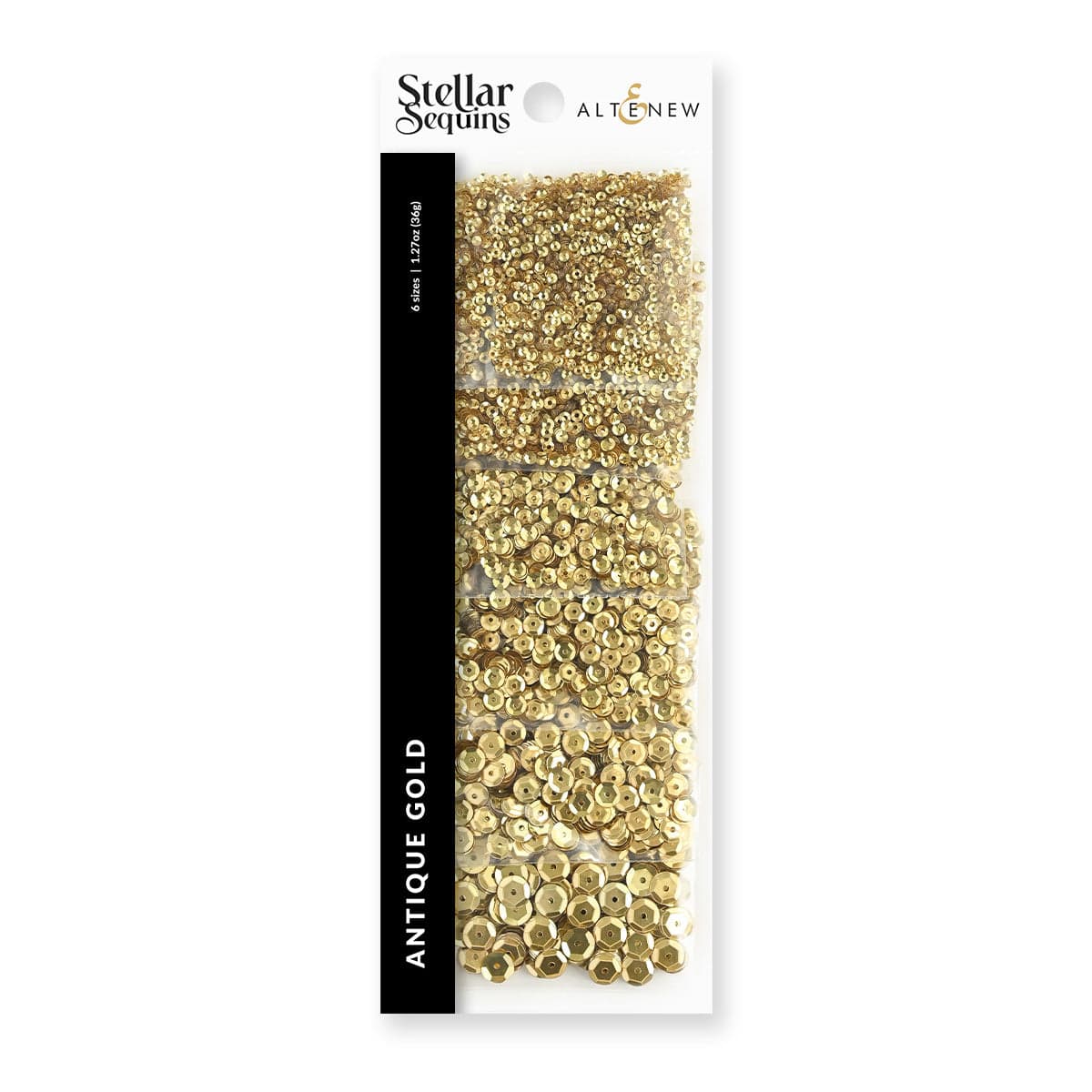 altenew-stellar-sequins-pailletten-antique-gold-36-g image 5