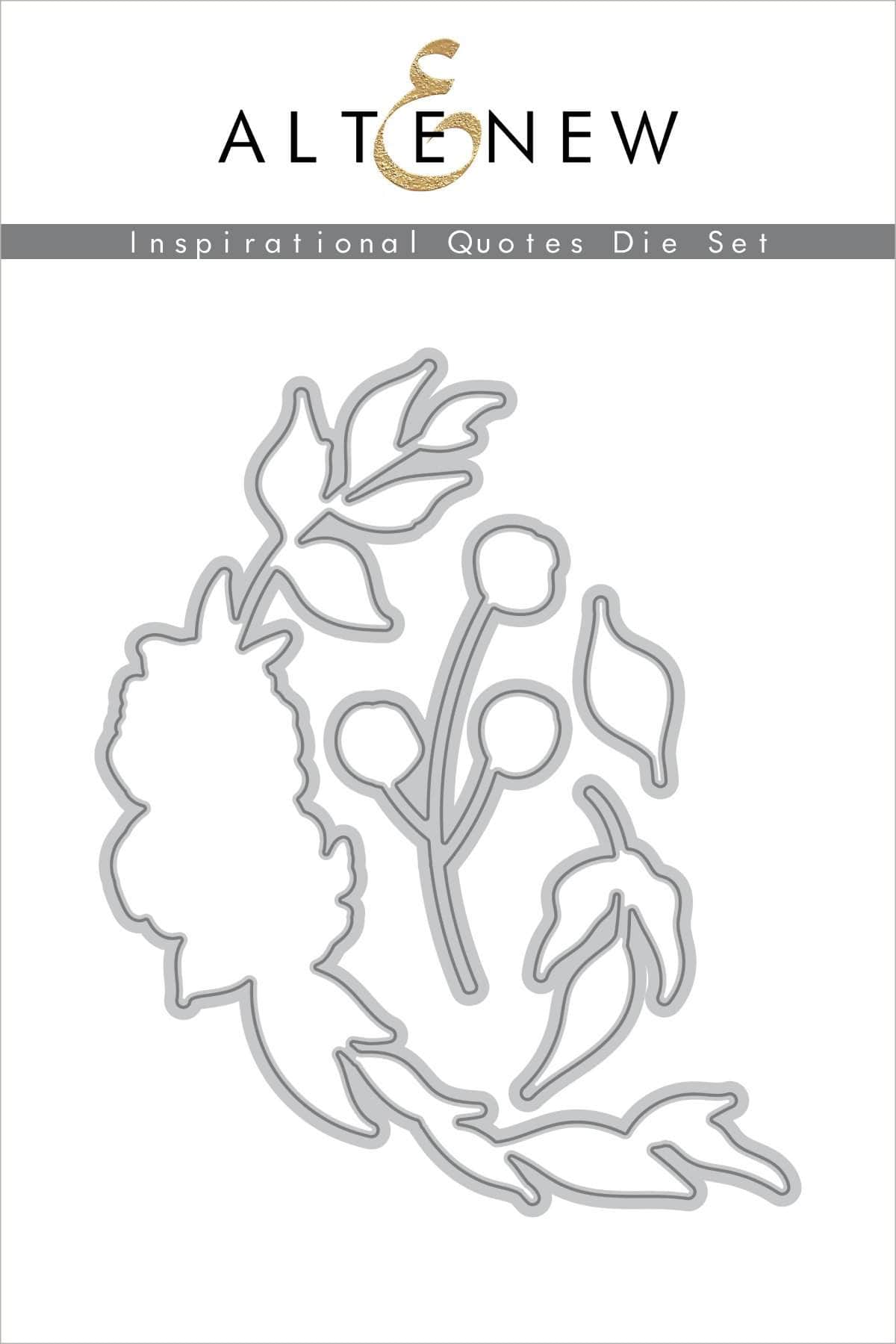 altenew-inspirational-quotes-stanzschablonen-set-4-tlg-floral image 1