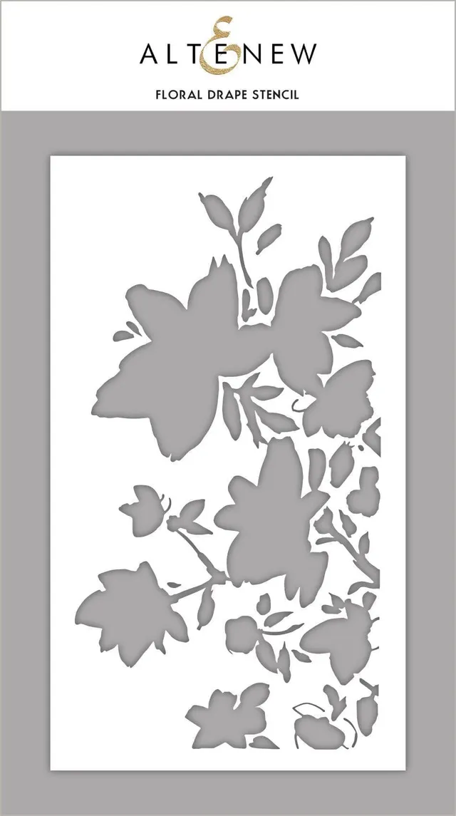 altenew-stencils-floral-drape-schablone-6x9-hintergrund image 1