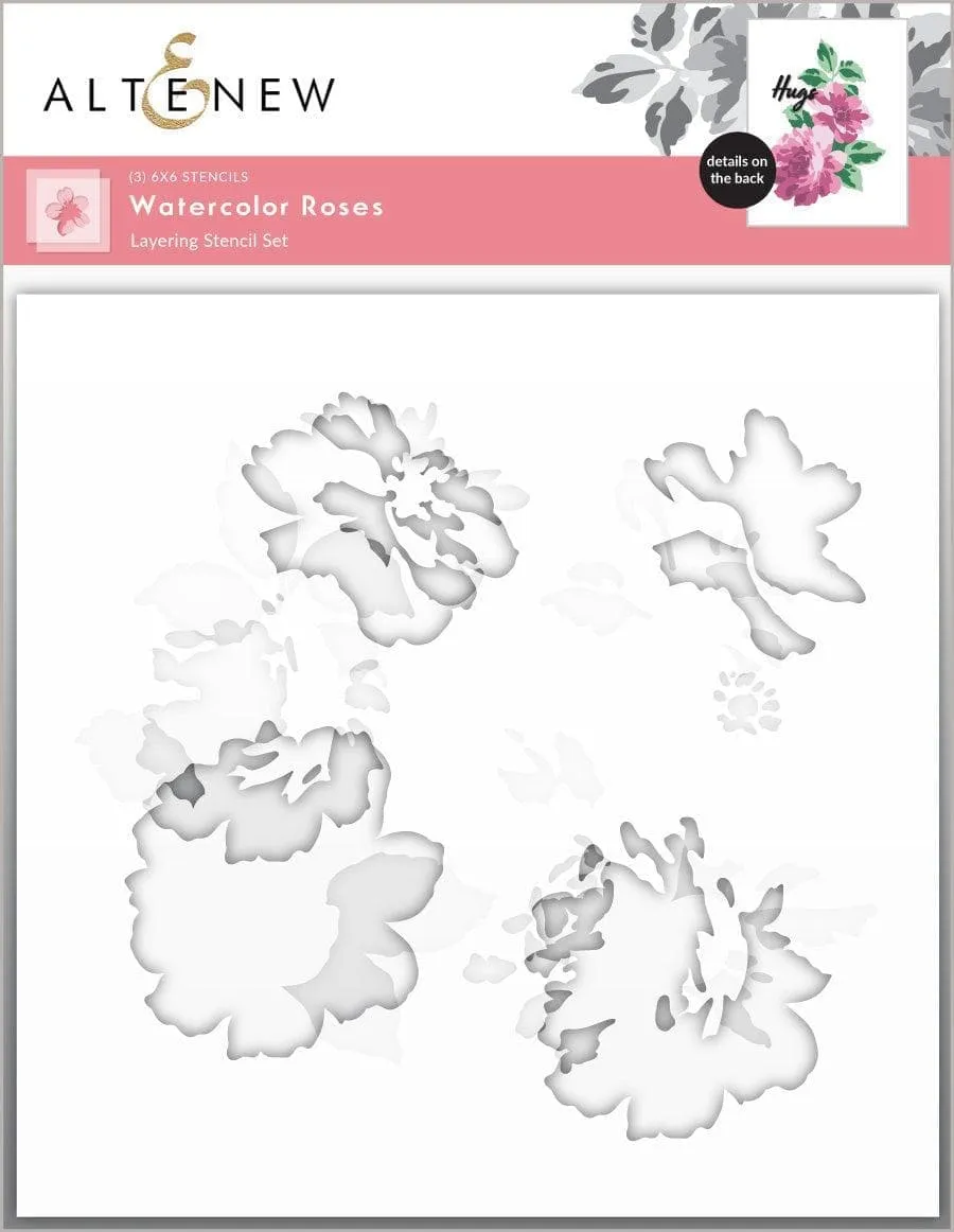 altenew-watercolor-roses-schablone-layering-3-in-1 image 1