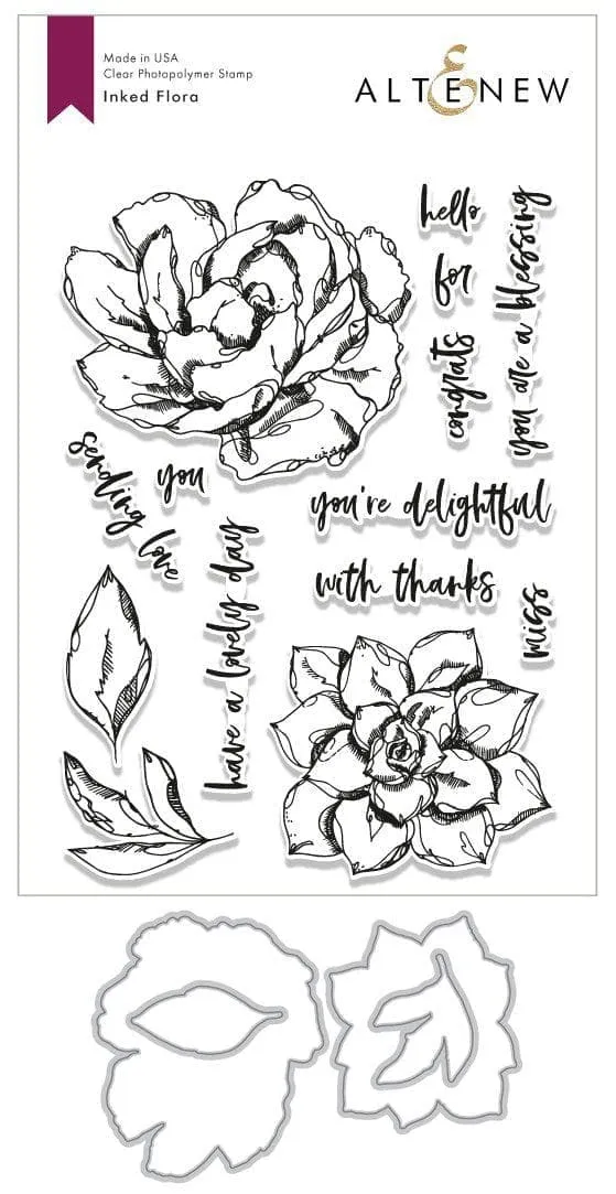 altenew-inked-flora-stempelset-komplett-bundle-blumen image 1