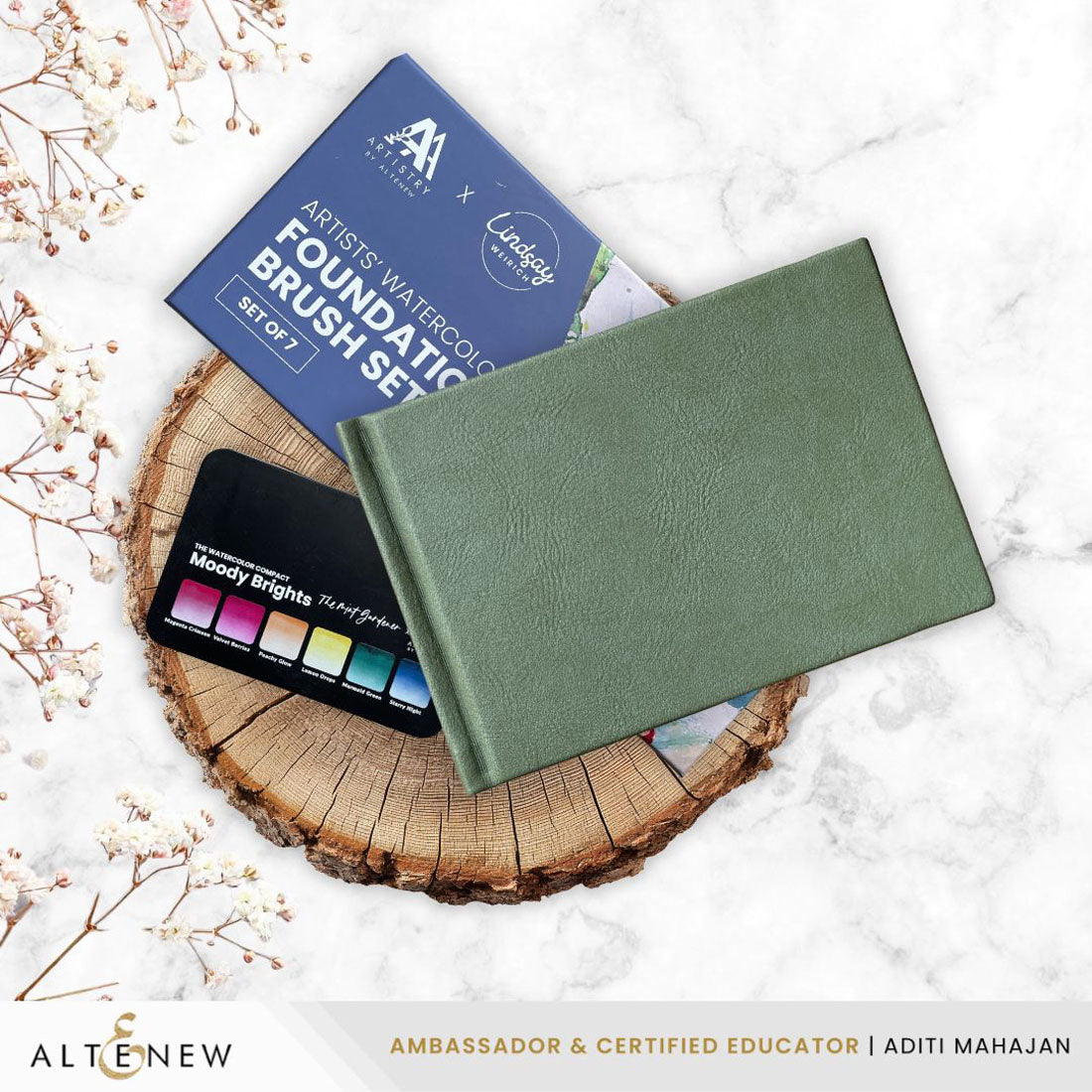 altenew-luxe-watercolor-sketchbook-4x6-300gsm-salbei image 3