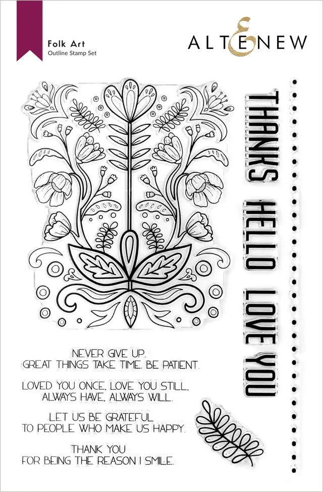 altenew-folk-art-stamp-set-stempelset-6x8-11-teilig-floral image 1