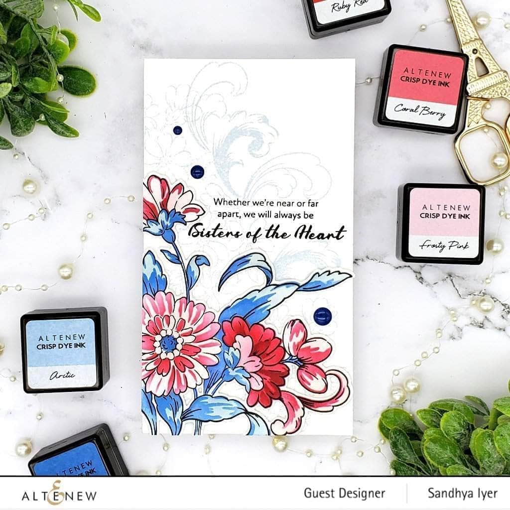 altenew-sisters-of-the-heart-stempelset-floral-15x20-cm image 3