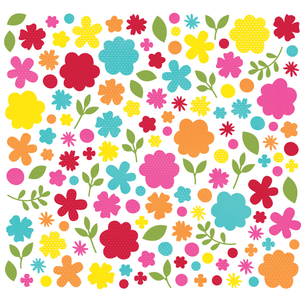 simple-stories-color-vibe-flower-bits-brights-bl-mchen-143-teile image 2