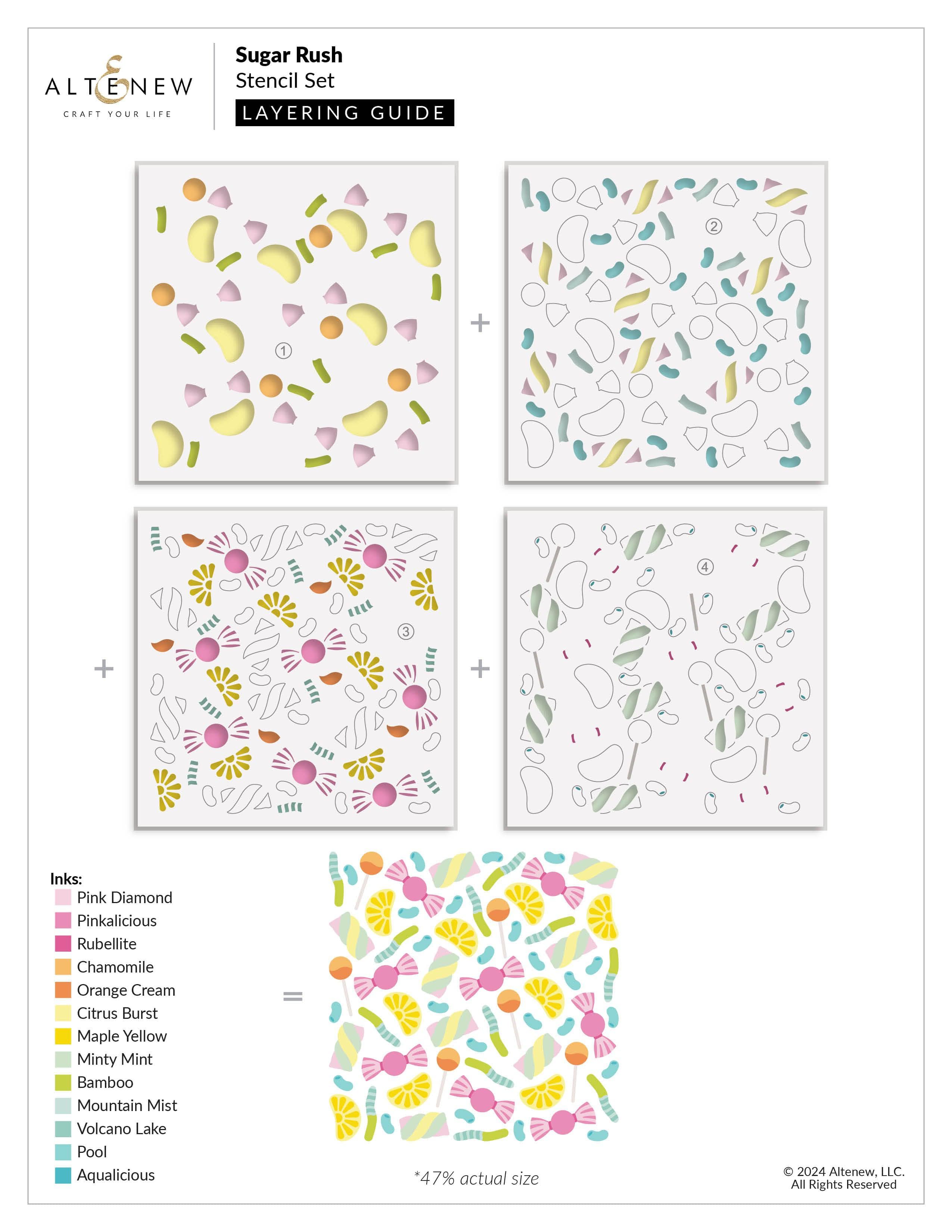 altenew-sugar-rush-schablonen-stanze-set-s-igkeiten image 3