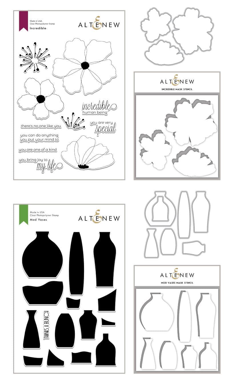 altenew-stencils-natures-beauty-bundle-stempel-stanzen-schablone image 1