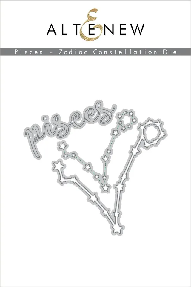 altenew-dies-pisces-zodiac-constellation-stanzformen-sternzeichen image 1