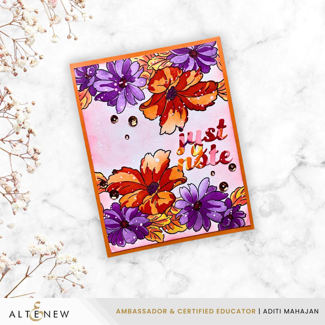 altenew-flower-bed-layering-schablonen-6x6-zoll-floral image 3