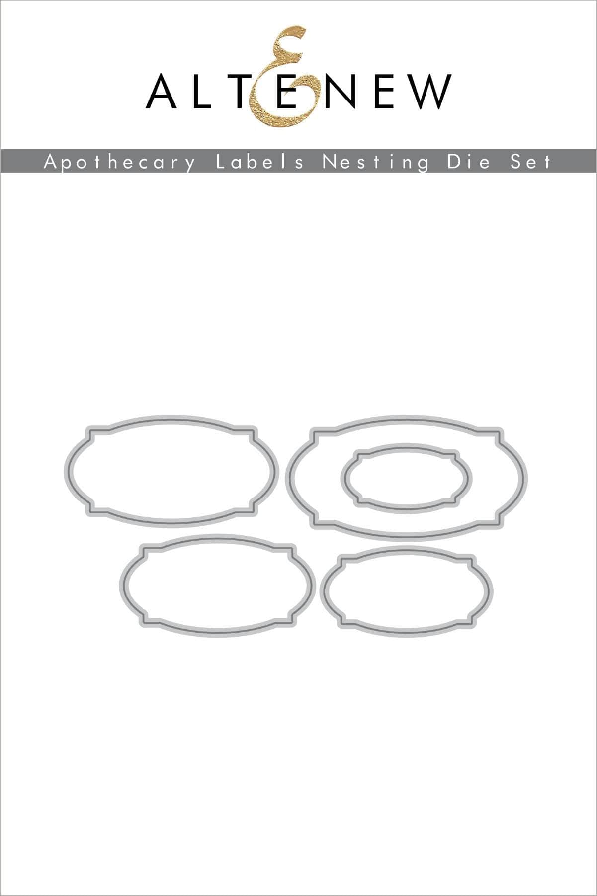 altenew-dies-apothecary-labels-nesting-die-set-etiketten-5-tlg image 1