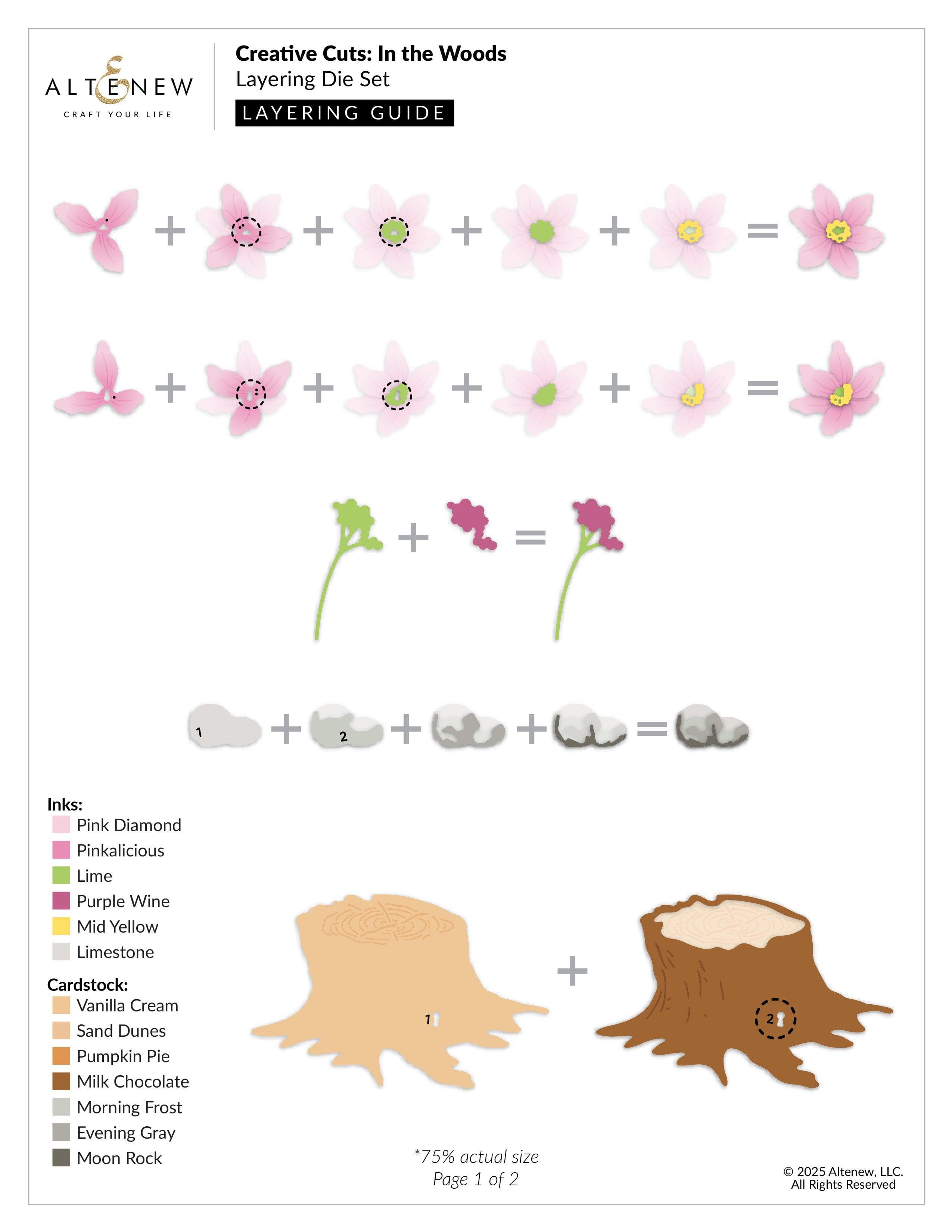 altenew-creative-cuts-in-the-woods-stanzset-wald-16-tlg image 3