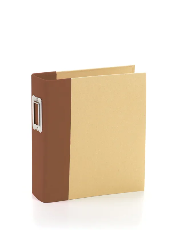 simple-stories-sn-p-6x8-binder-braun-mit-pages-und-taschen image 1