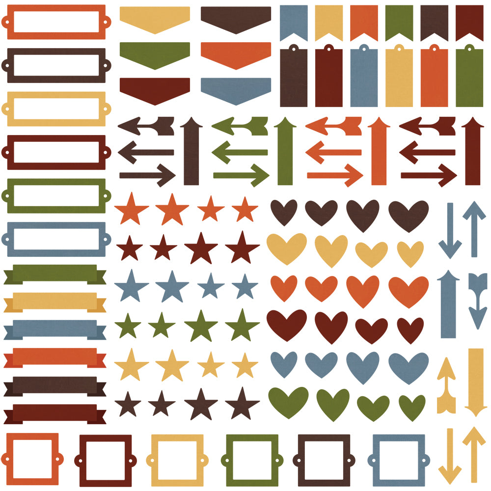 simple-stories-color-vibe-fall-chipboard-bits-120-tlg-herbst image 2