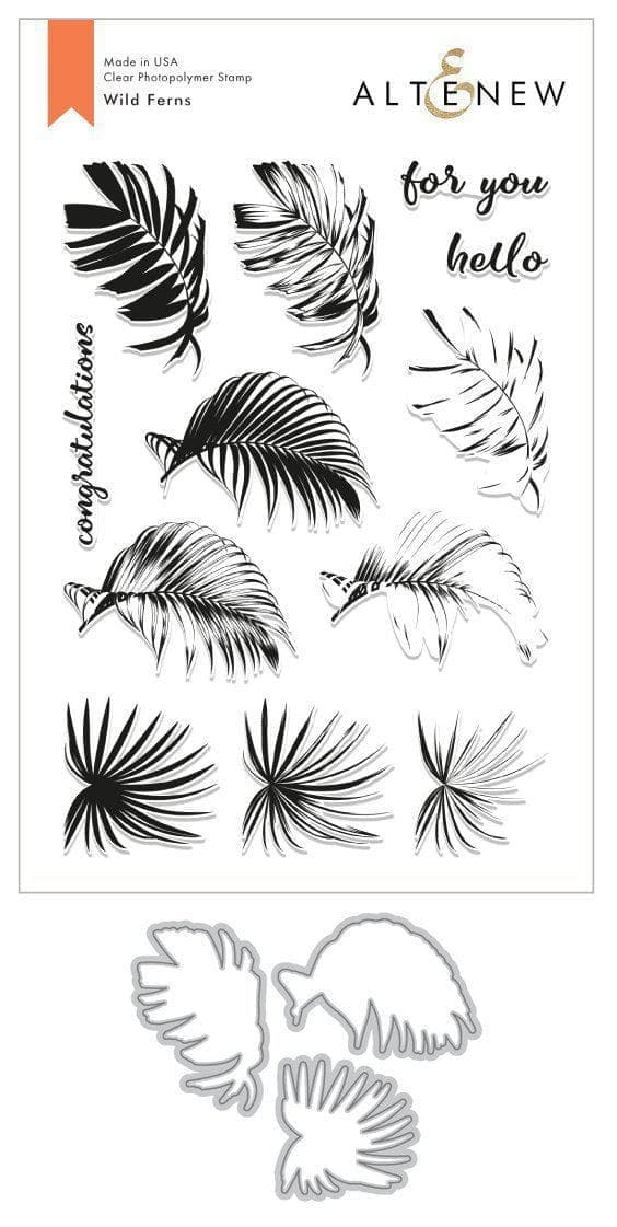 altenew-wild-ferns-stempelset-mit-stanzen-farn-12-teilig image 1