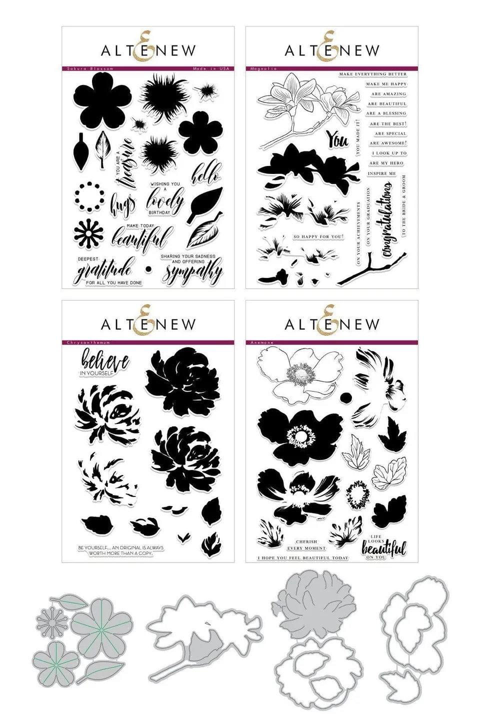 altenew-build-a-garden-d-stempelset-blumen-4er-layering image 1