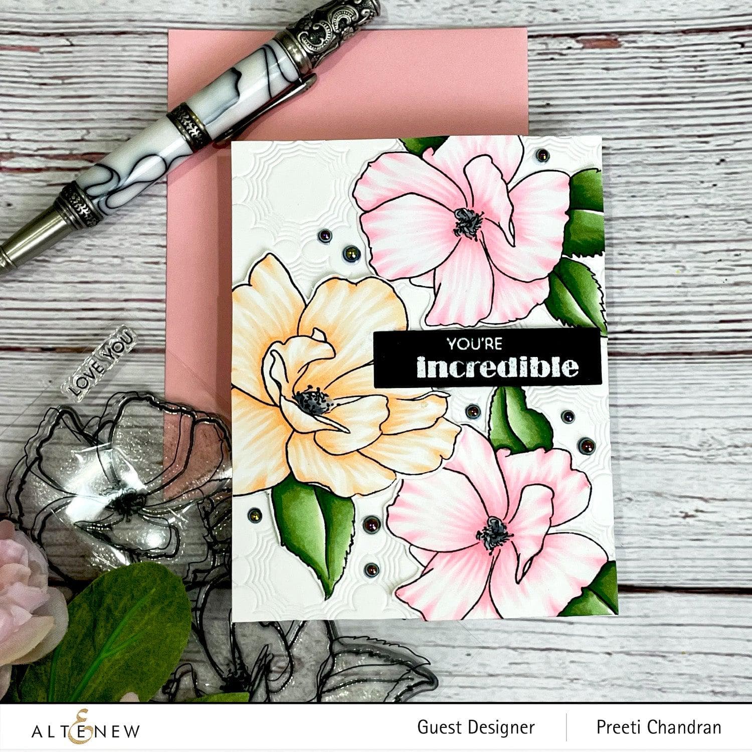 altenew-paint-a-flower-china-rose-stempel-stifte-bundle image 5