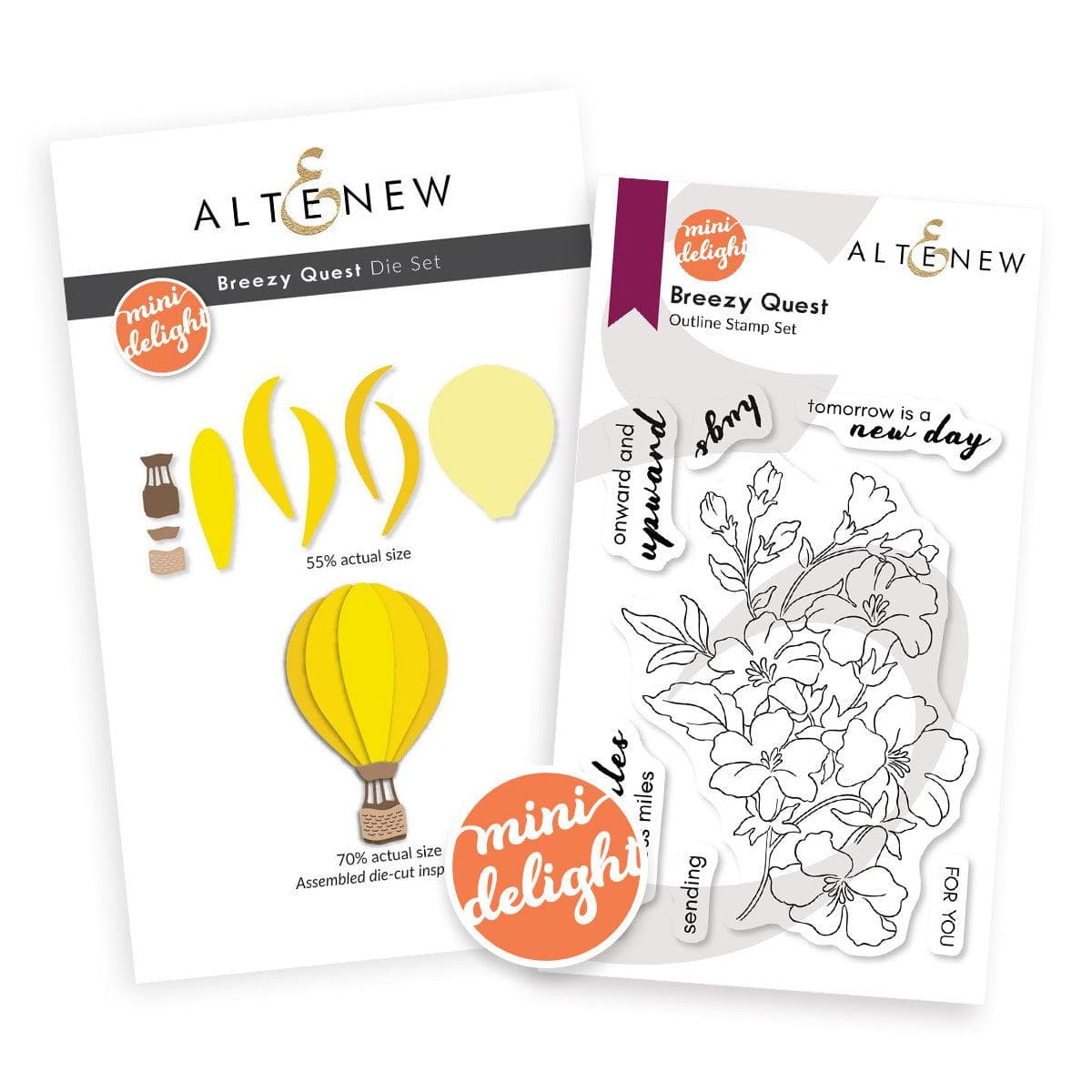altenew-mini-delight-breezy-quest-stempel-stanze-set image 1