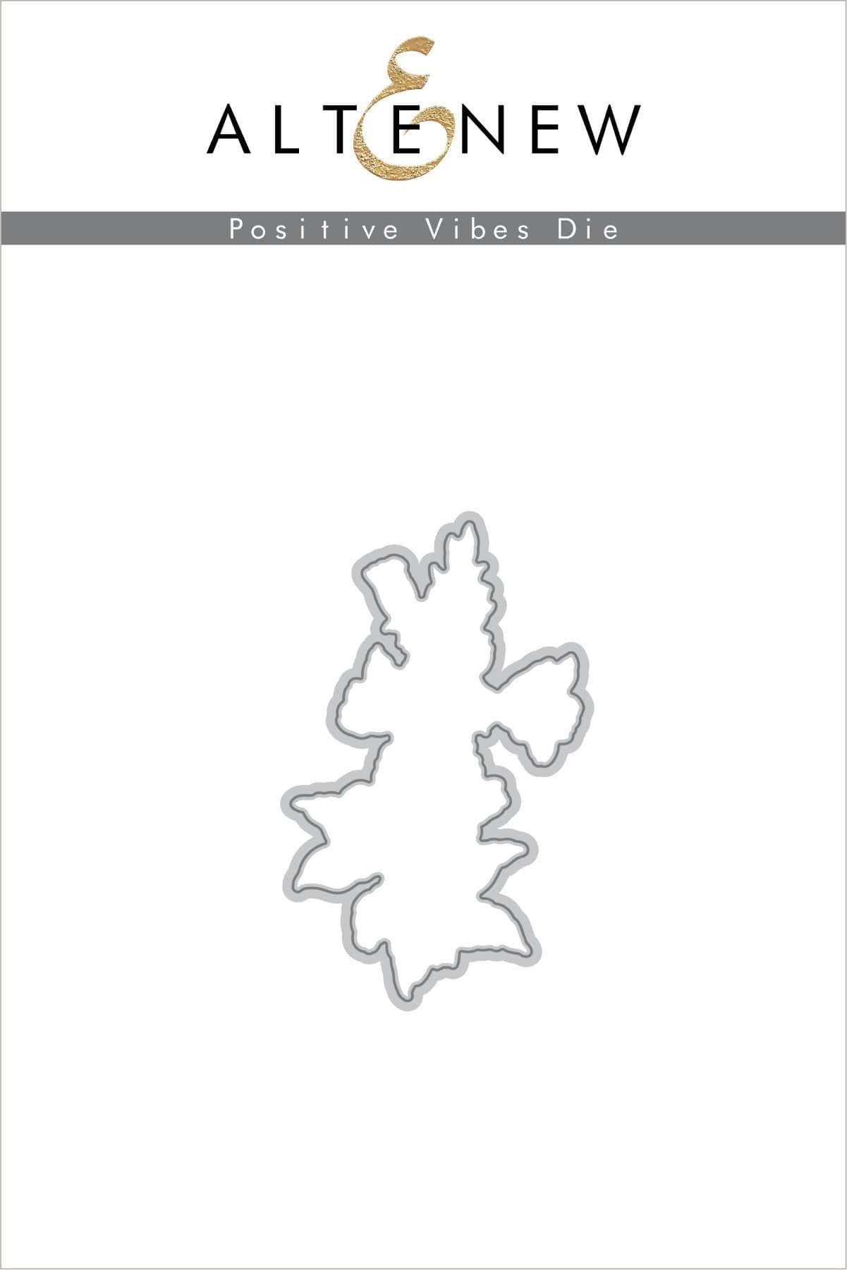 altenew-positive-vibes-die-stanzschablone-floral image 1