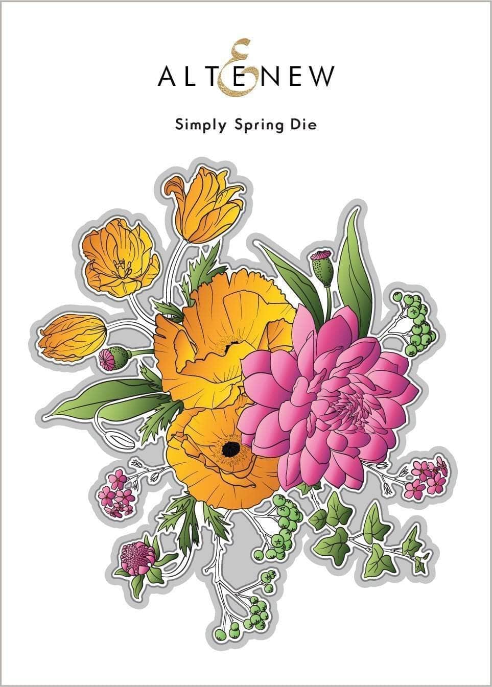 altenew-simply-spring-die-stanzen-floral-5-4x6-3-zoll image 1