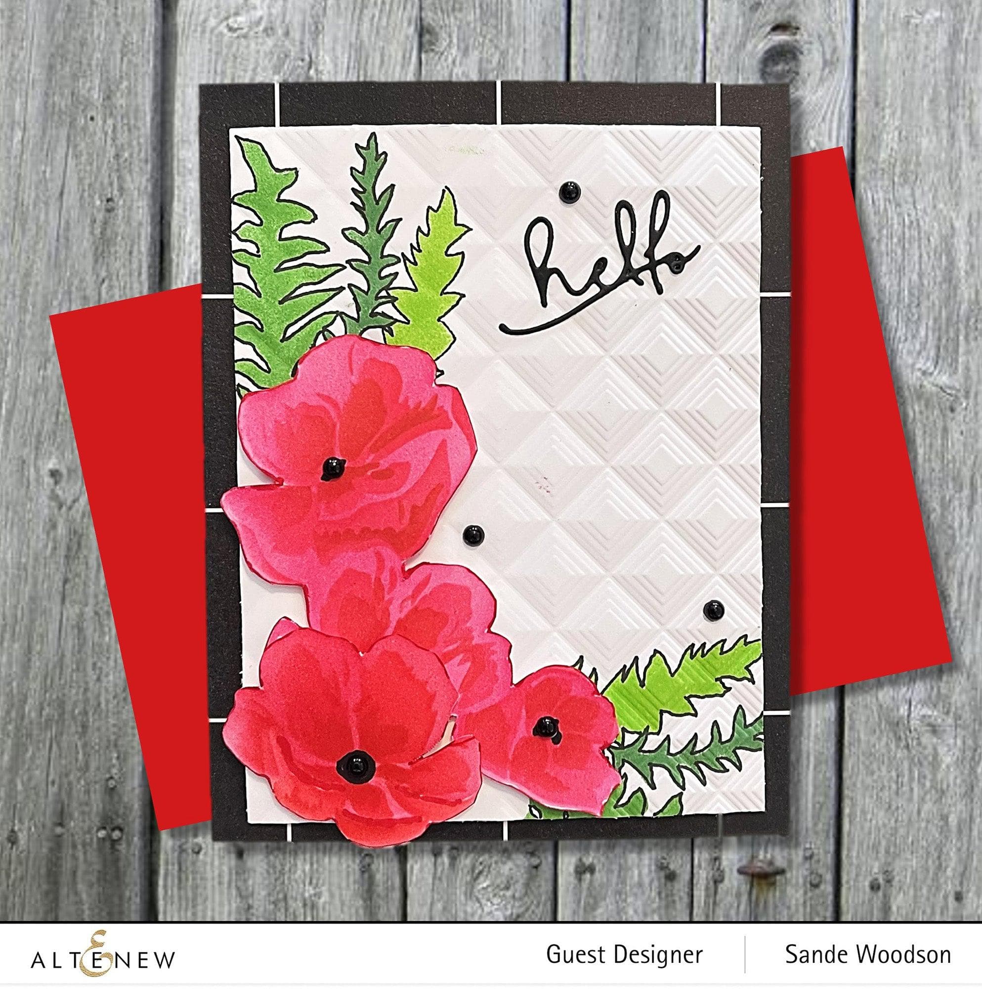 altenew-poppy-arrangement-schablonenset-mohn-4-teilig image 4
