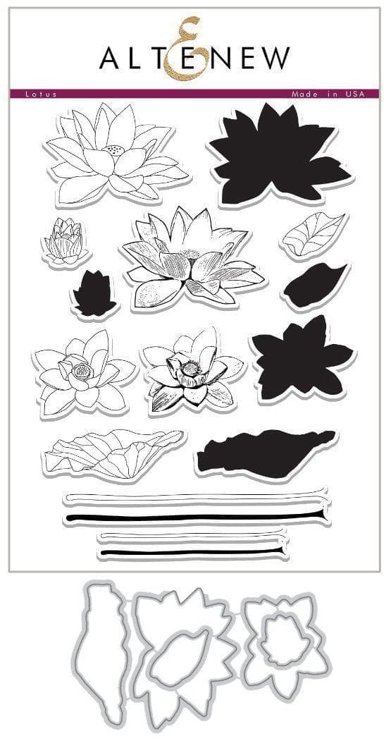altenew-lotus-stempelset-6x8-blume-16-teilig image 1