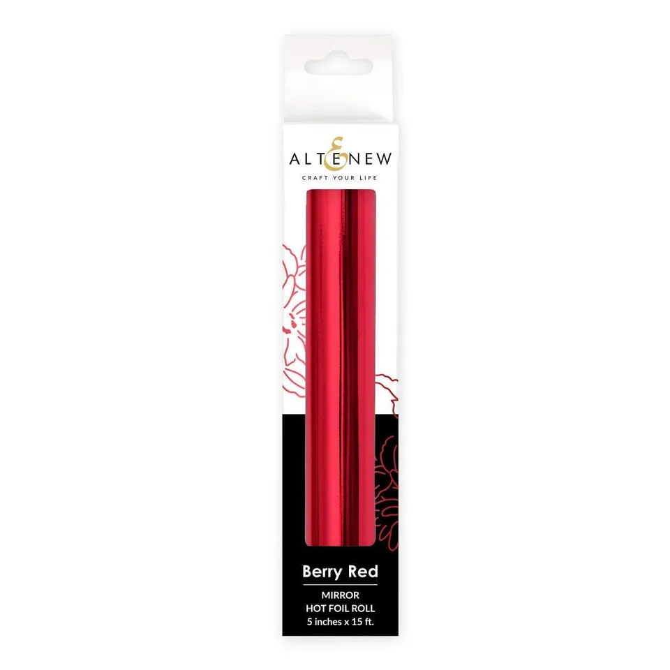 altenew-hot-foil-roll-folie-berry-red-mirror-5-x-15 image 1